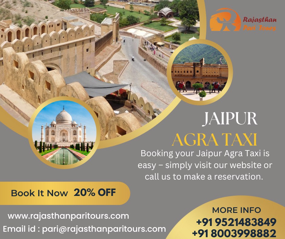 Jaipur Agra taxi