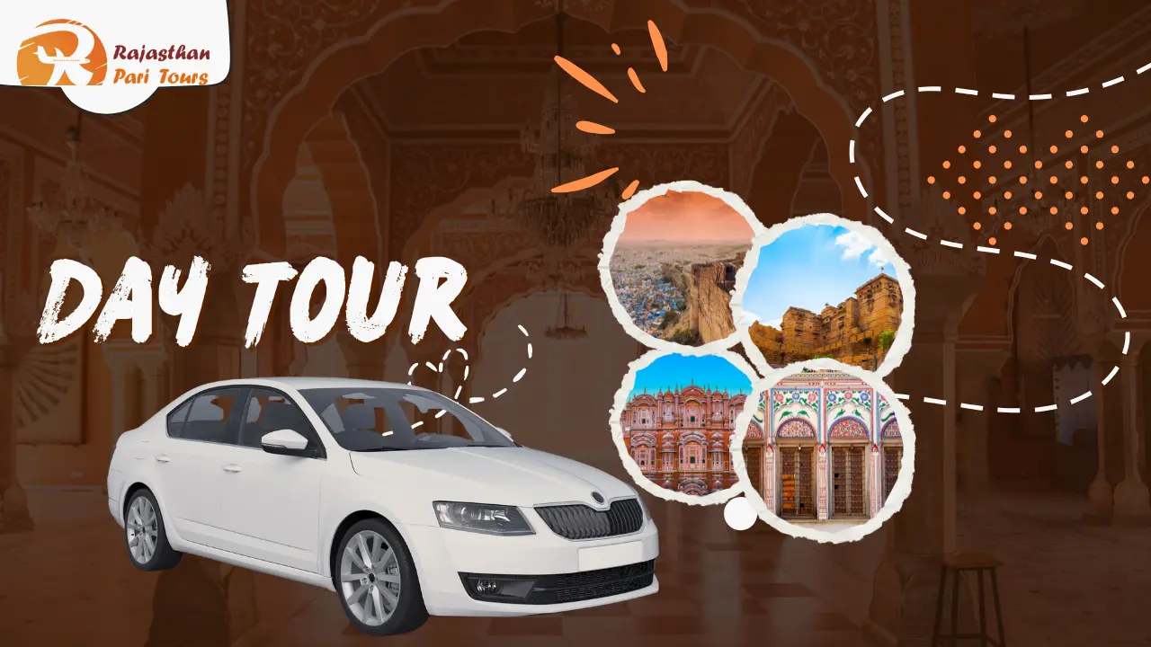 Orange White Modern Rajasthan Travel Photo Collage YouTube Thumbnail 1