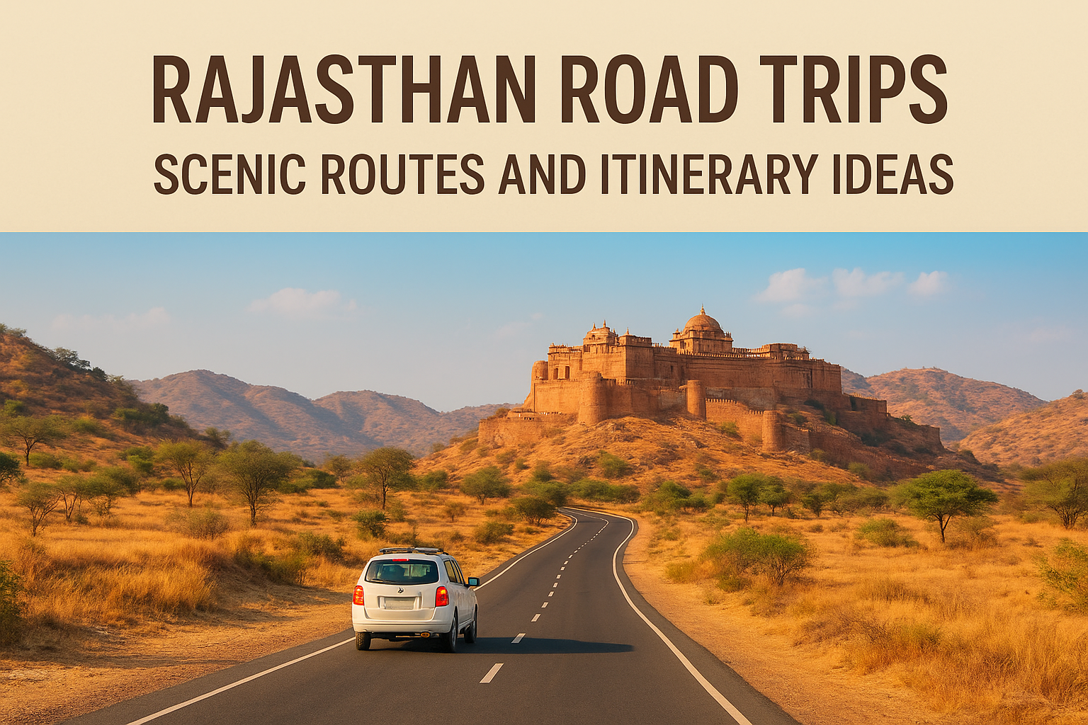 Rajasthan Road Trip Guide – Top Routes, Tips & Must-See Spots